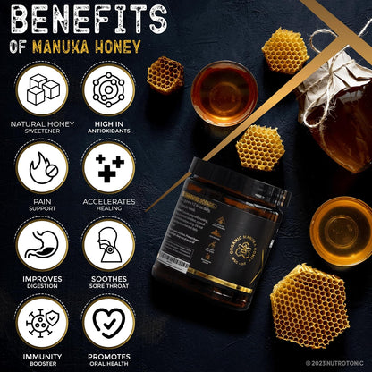 Raw Himalayan Shilajit Manuka Gummies