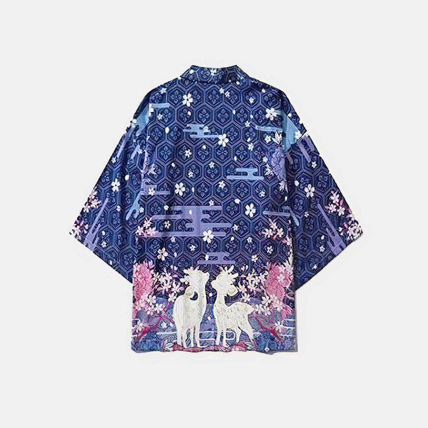 Floral Techwear Kimono