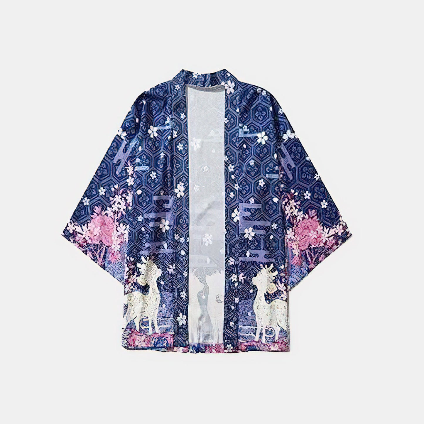 Floral Techwear Kimono