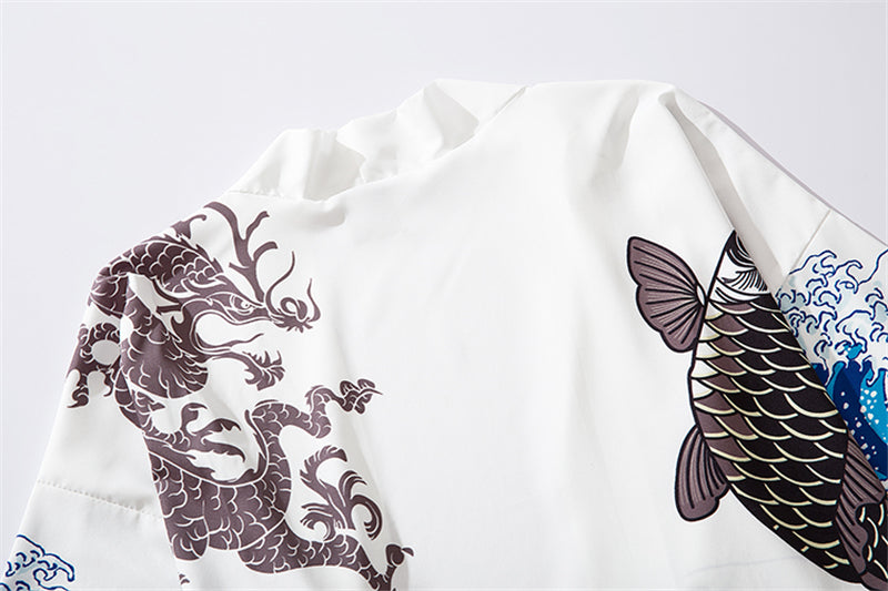 Mens kimonos White