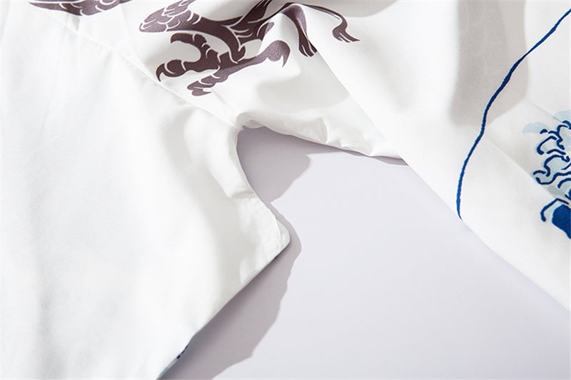 Mens kimonos White