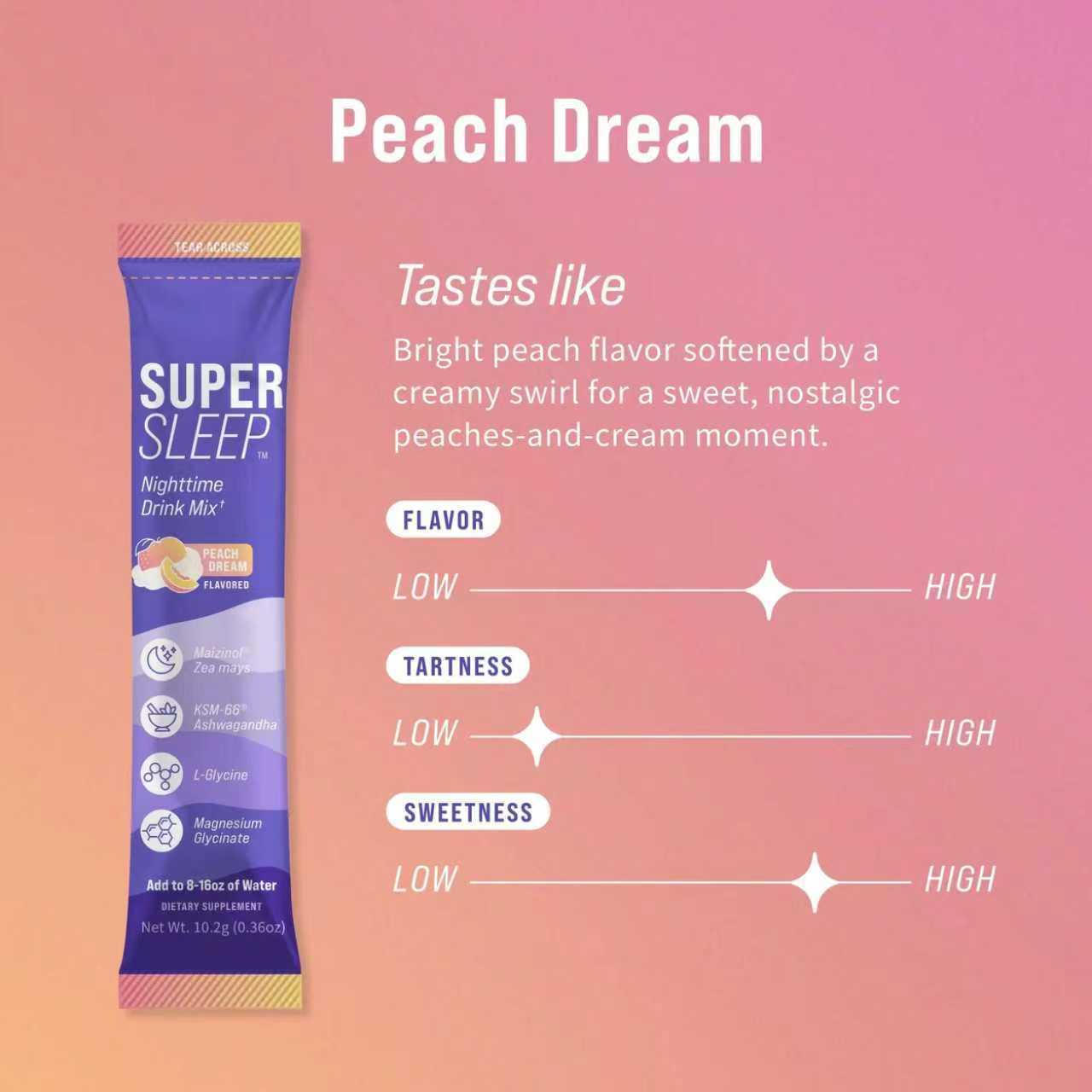 SUPERSLEEP Hormone-Free Restorative Sleep Mix | 6-in-1  formula