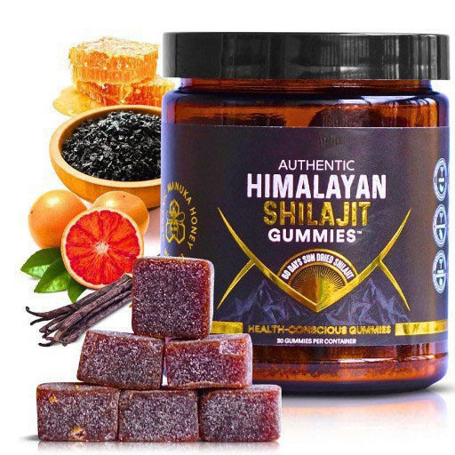 Raw Himalayan Shilajit Manuka Gummies