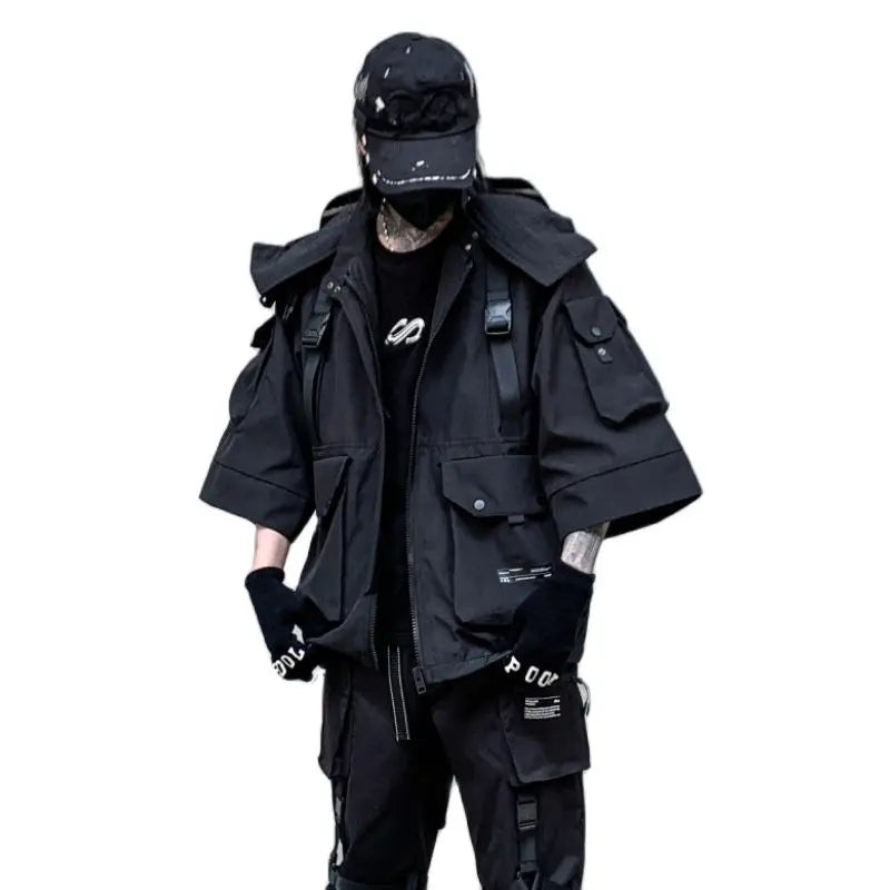 Tactical Urban Cargo Techwear Jacket