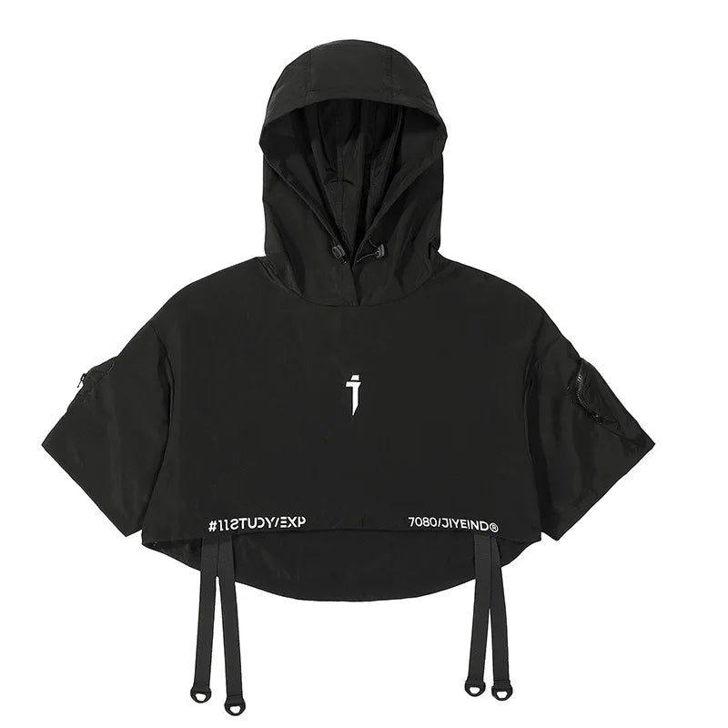 Tactical Urban Multi-Pocket Pullover Cloak