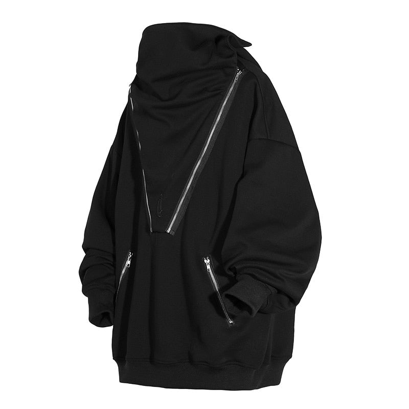Techwear Black Tactical Hoodie