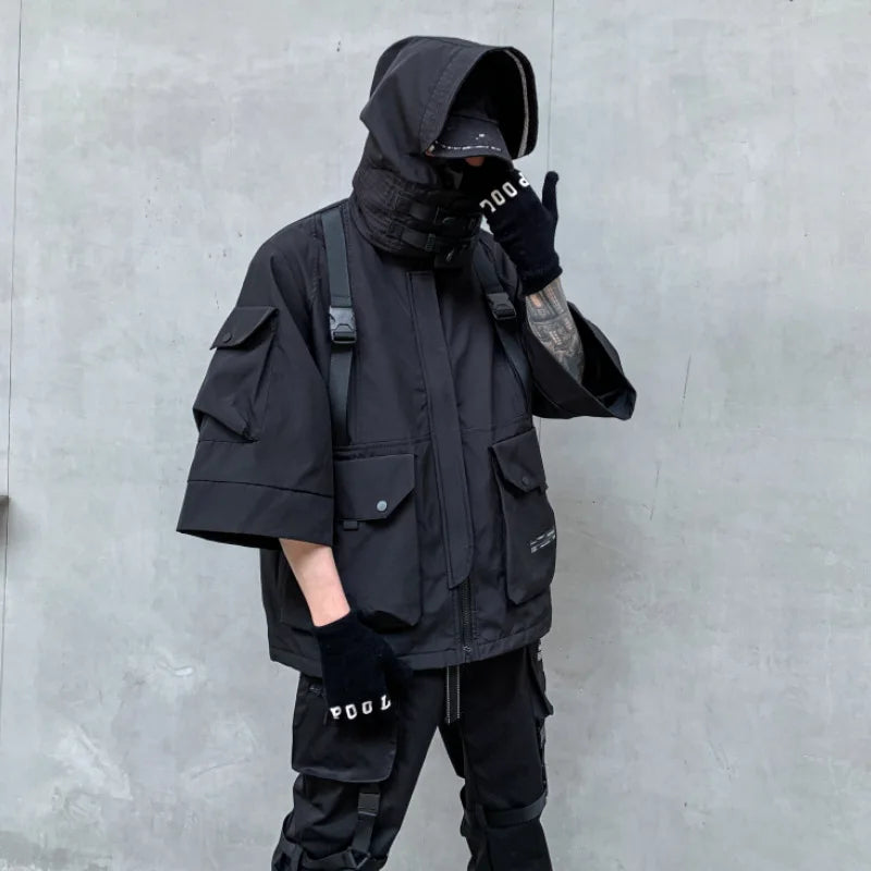 Tactical Urban Cargo Techwear Jacket