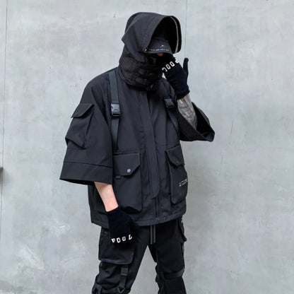 Tactical Urban Cargo Techwear Jacket
