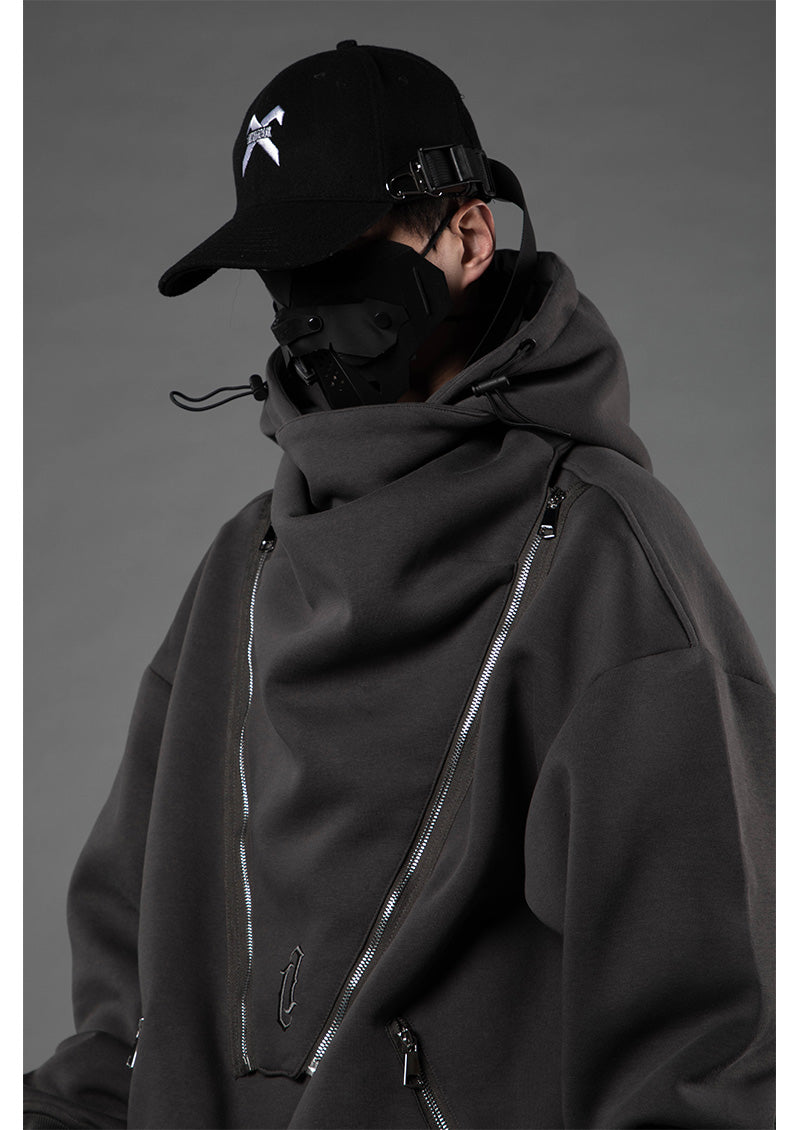 Techwear Black Tactical Hoodie