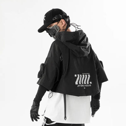 Tactical Urban Multi-Pocket Pullover Cloak