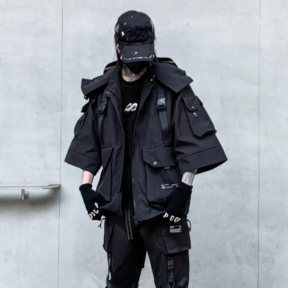Tactical Urban Cargo Techwear Jacket