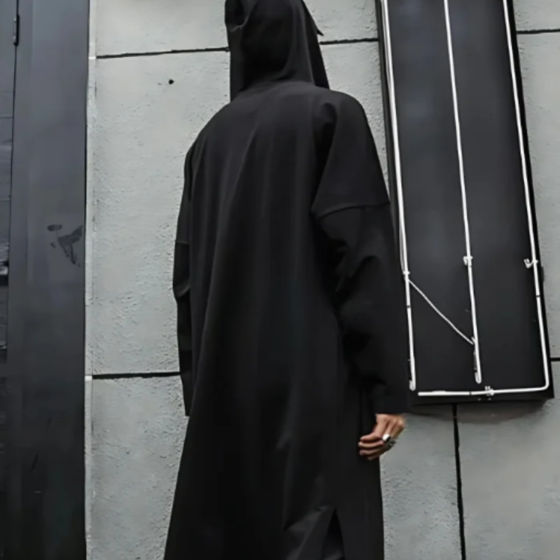 Techwear Cardigan Hoodie