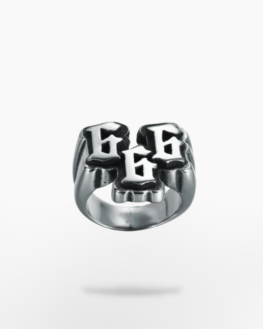 Techwear 666 Ring