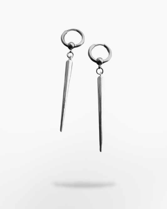 Techwear Spike Earrings