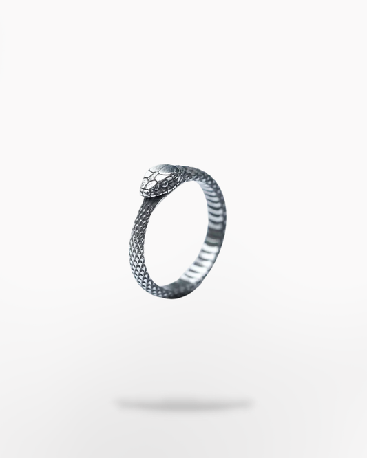 Techwear Serpent Ring