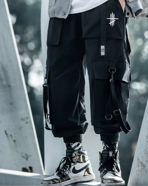 Techwear Paratrooper Pants