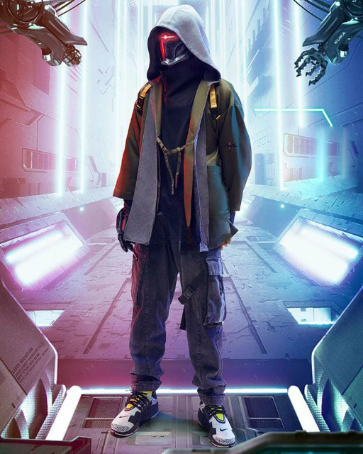 Techwear Cyberpunk Cargo Pants