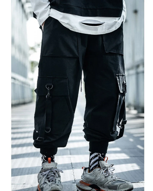 Techwear Paratrooper Pants