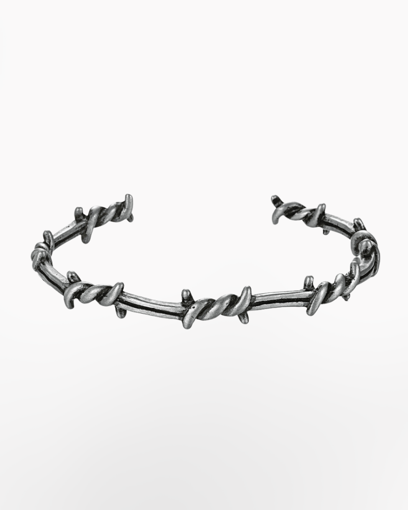 Techwear Barbed wire bangle