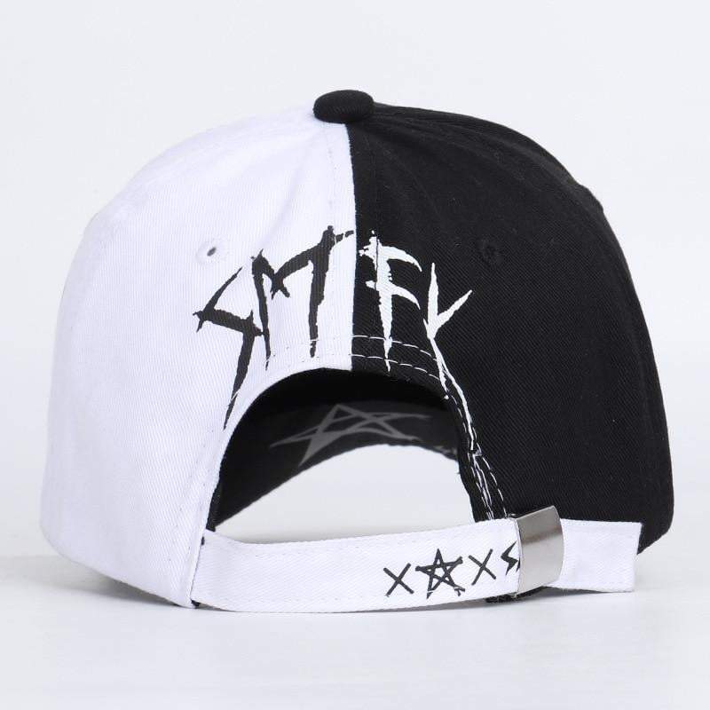 Black and White Cap