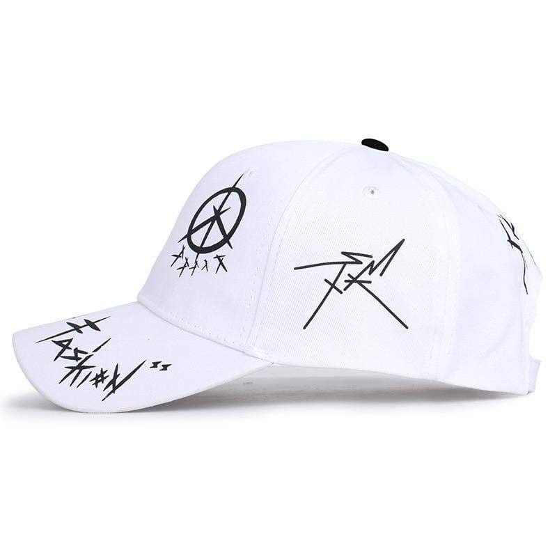 Black and White Cap