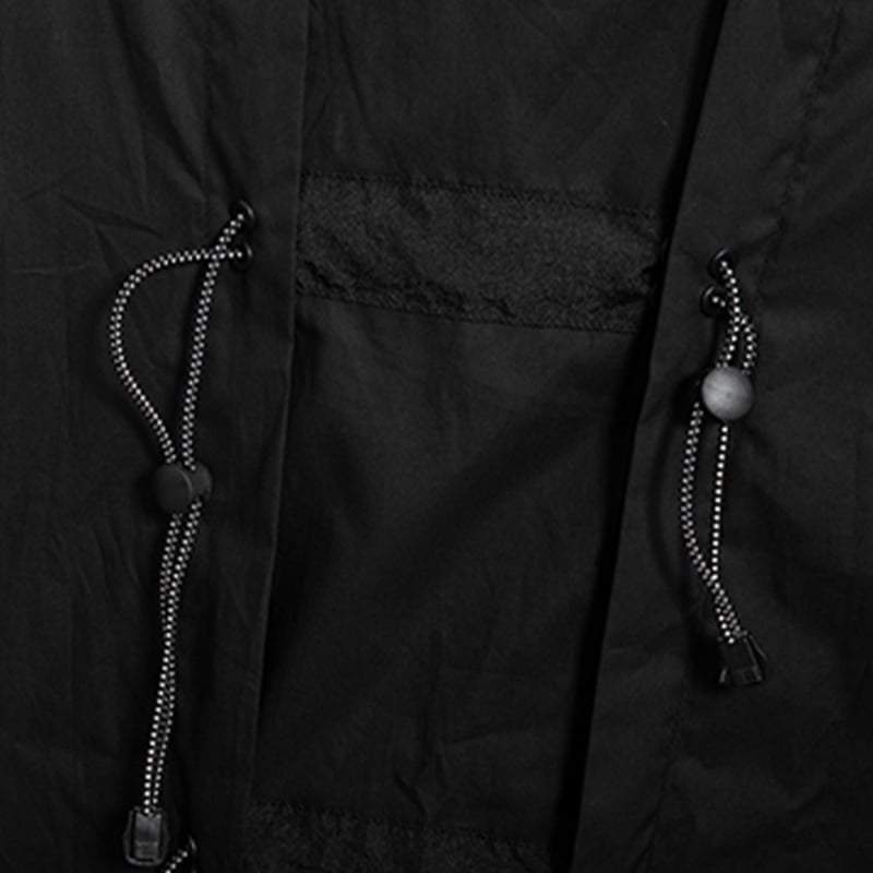 Techwear Black cargo shirt