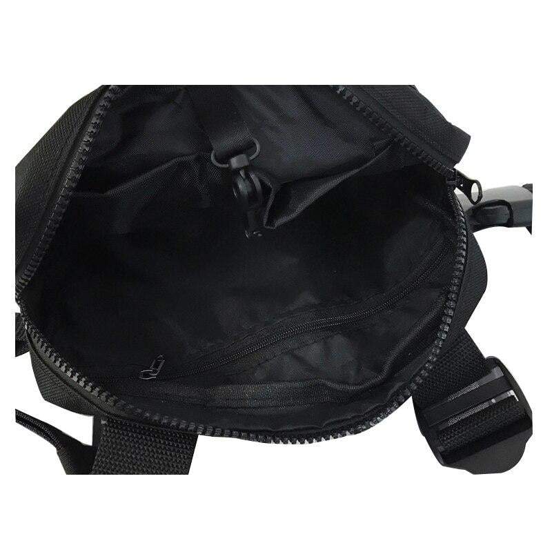 Techwear Black Chest Bag