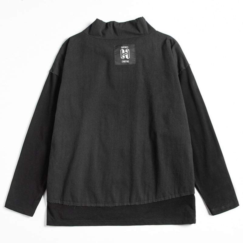 Techwear Black Japanese Hoodie