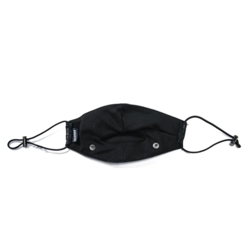 Techwear Black Leather Face Mask