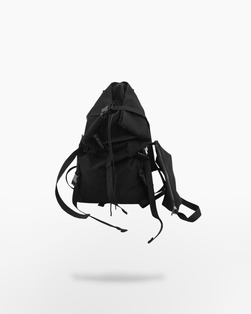 Techwear Black Tactical Backpack