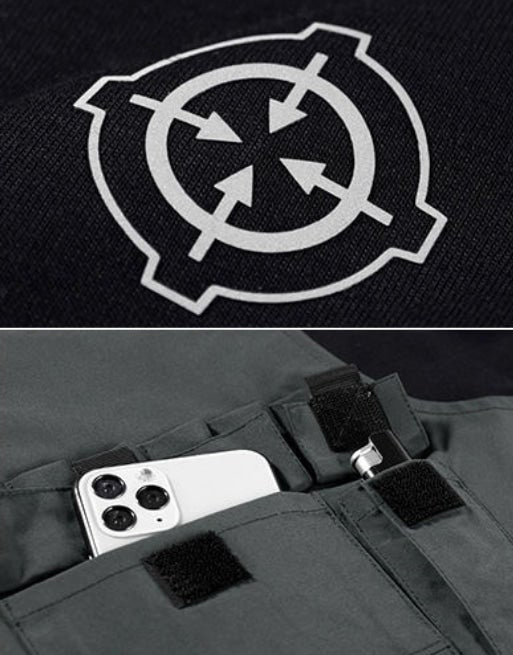 Techwear black tactical shirt
