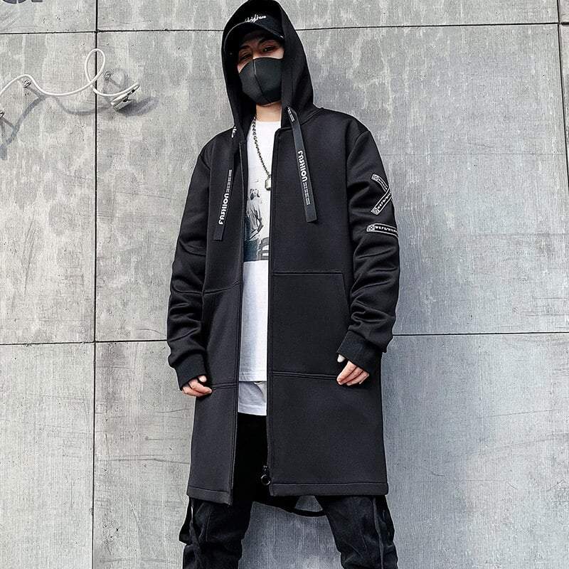 Black Techwear Jacket