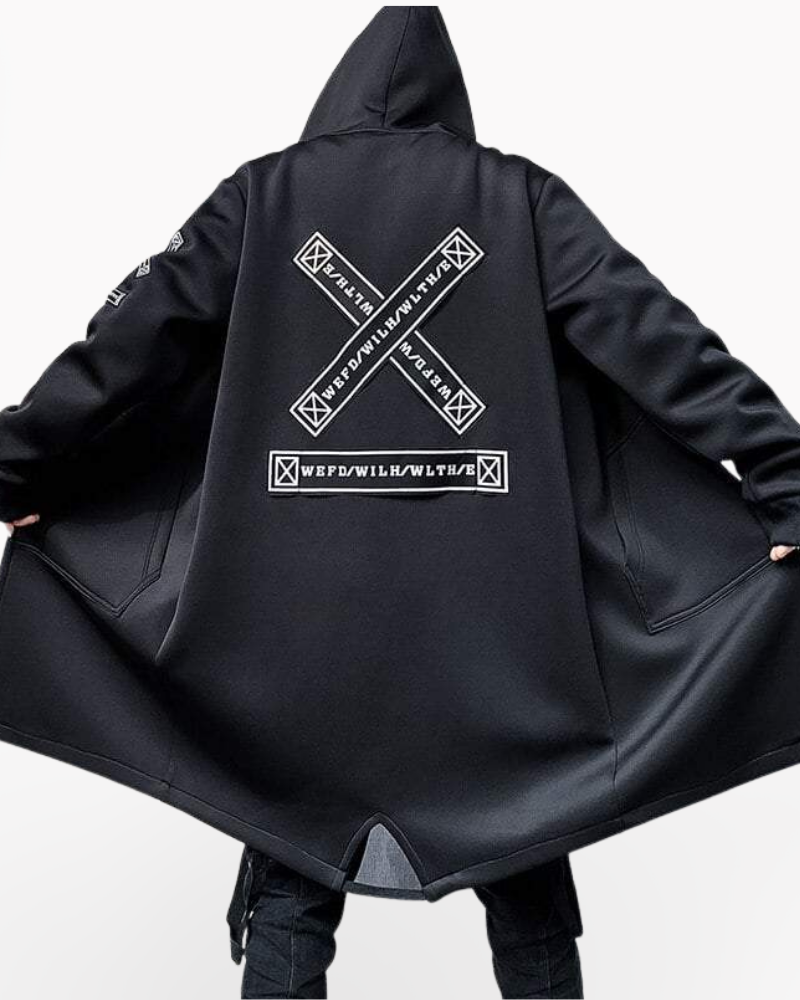 Black Techwear Jacket