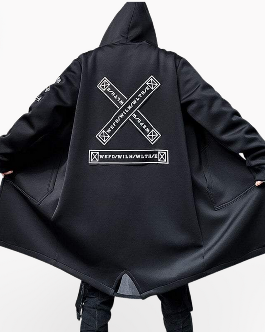 Black Techwear Jacket