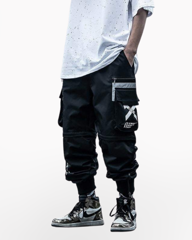 Black Techwear Pants