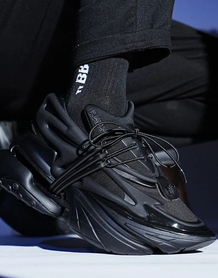 Techwear Black Shoes