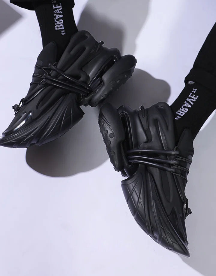 Techwear Black Shoes