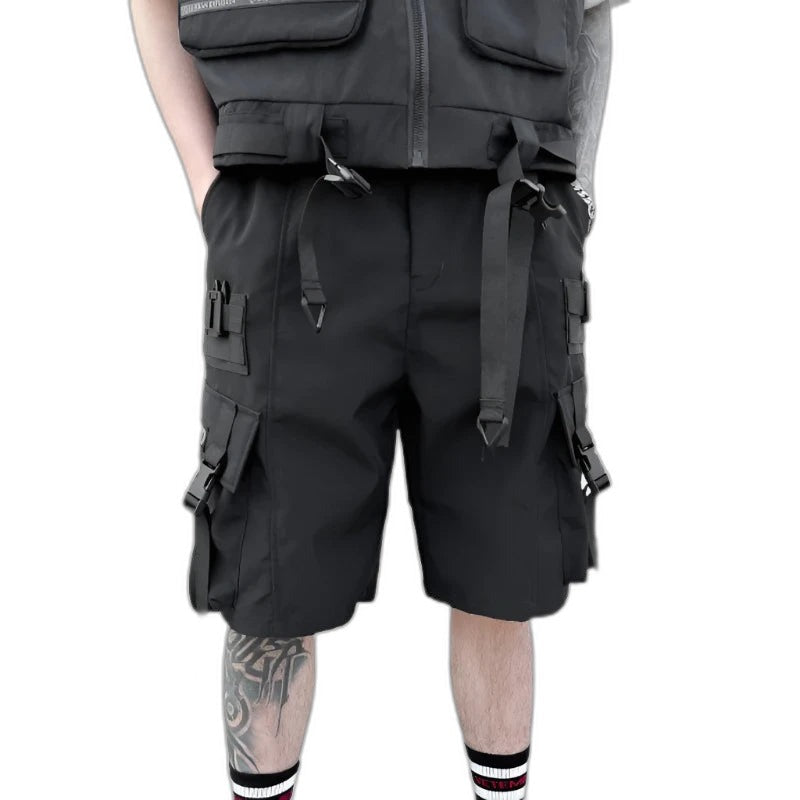 Cargo Shorts Mens Black