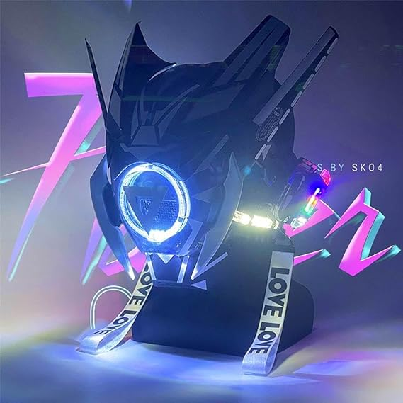 Techwear Cyberpunk Shinobi Helmet