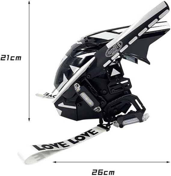 Techwear Cyberpunk Shinobi Helmet