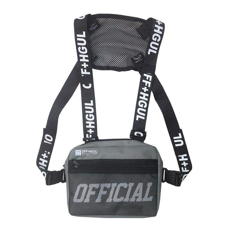 Techwear Chest Bag Fashion