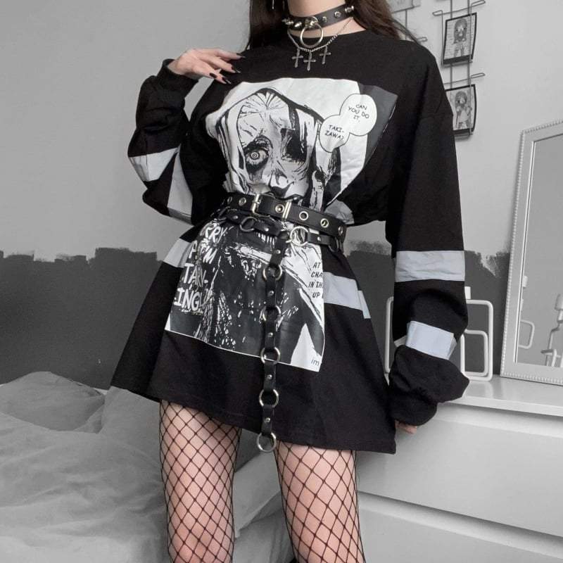 Techwear Comic Shirt