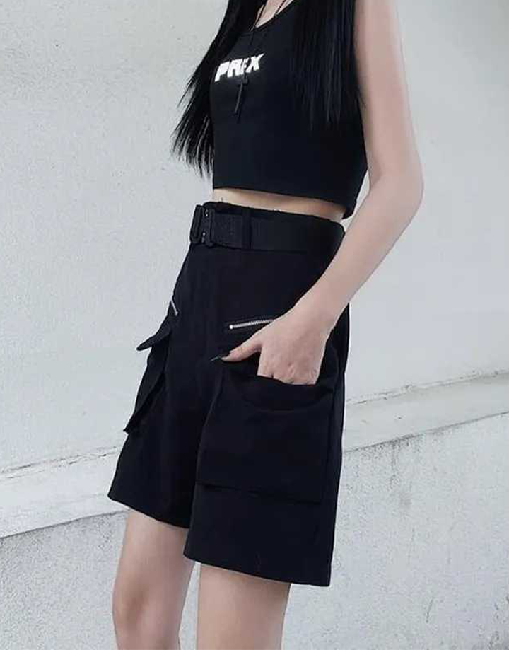 Techwear Convertible Cargo Pants Women