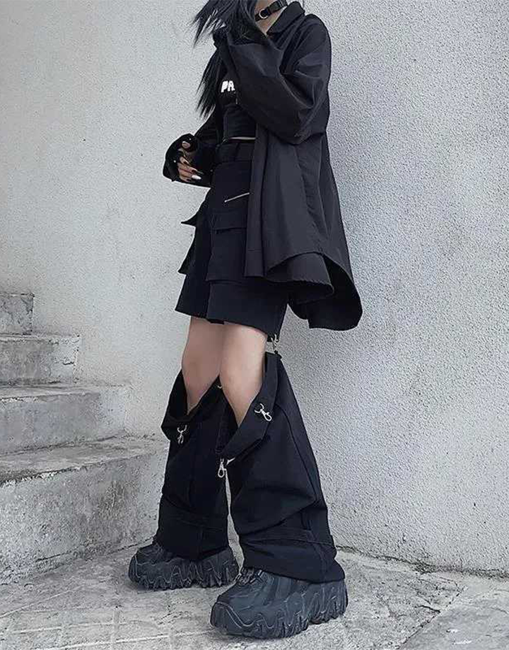 Techwear Convertible Cargo Pants Women