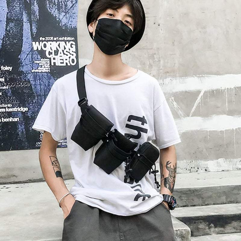 Techwear Cross-Chest Bag