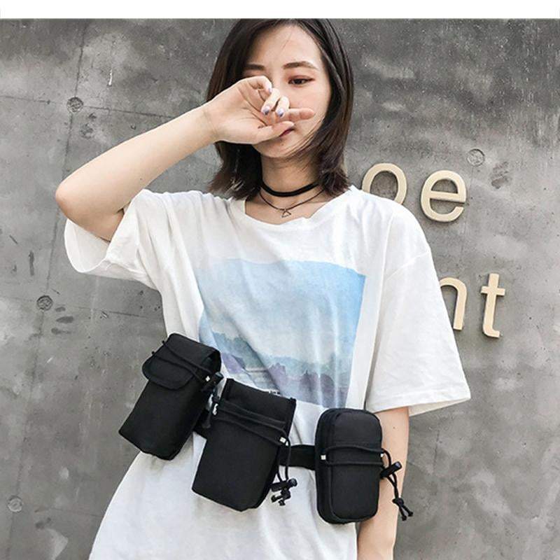Techwear Cross-Chest Bag