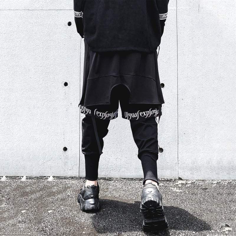 Techwear Cyber Goth Pants