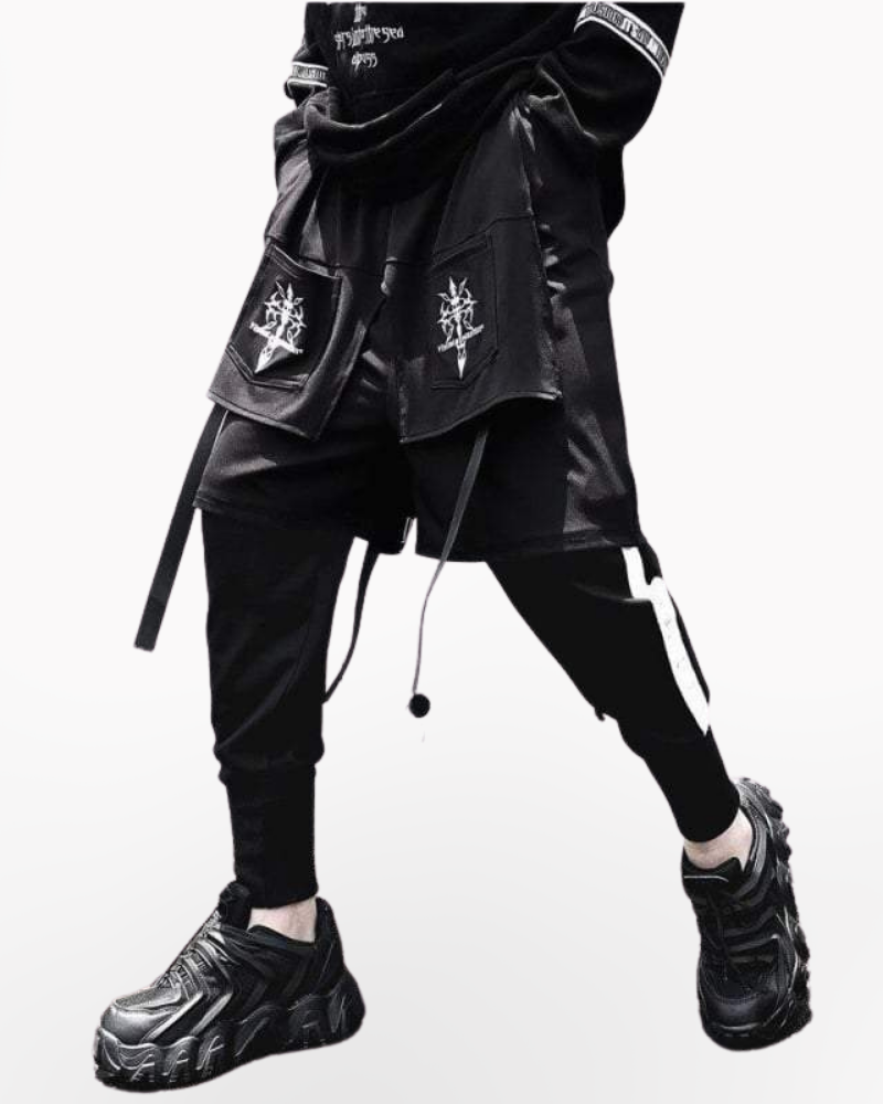 Techwear Cyber Goth Pants