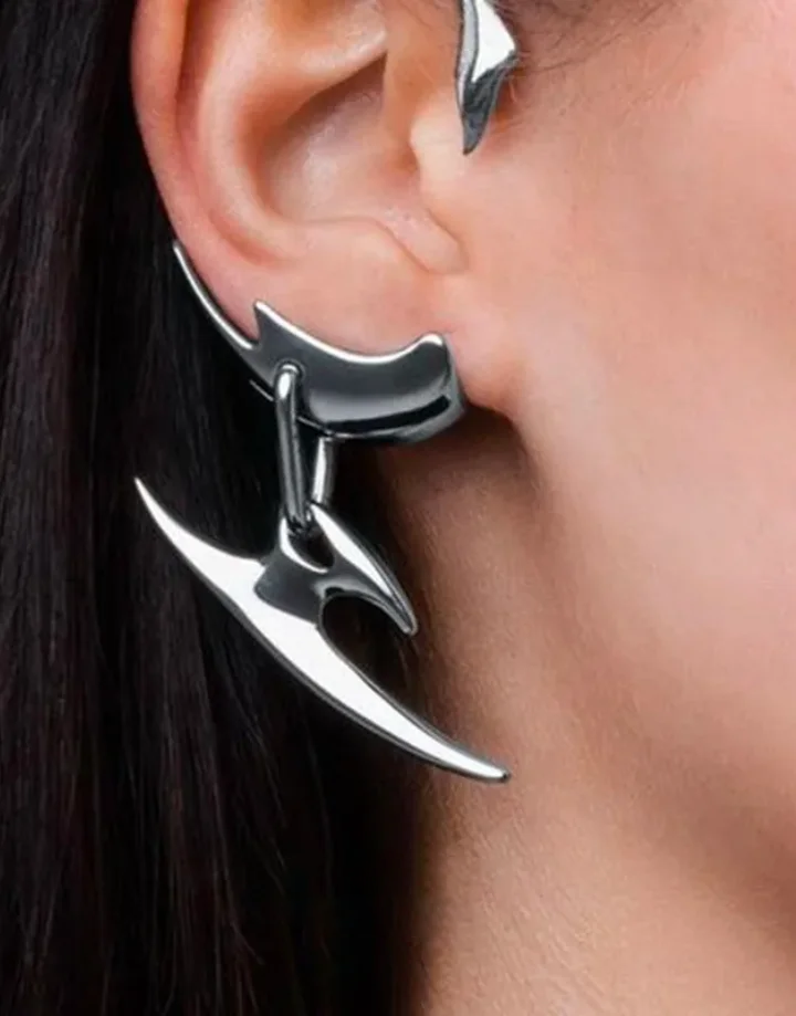 Techwear Cyberpunk Earrings