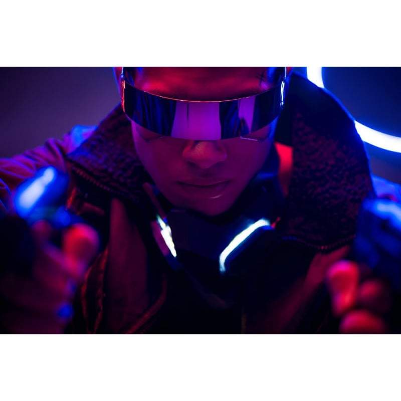 Cyberpunk Futuristic Glasses